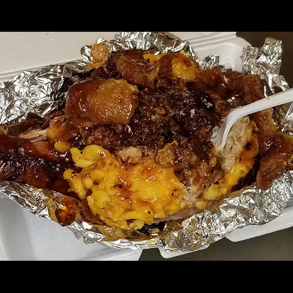 Crack-n-CheeseĀ® Stuffed Turkey Leg